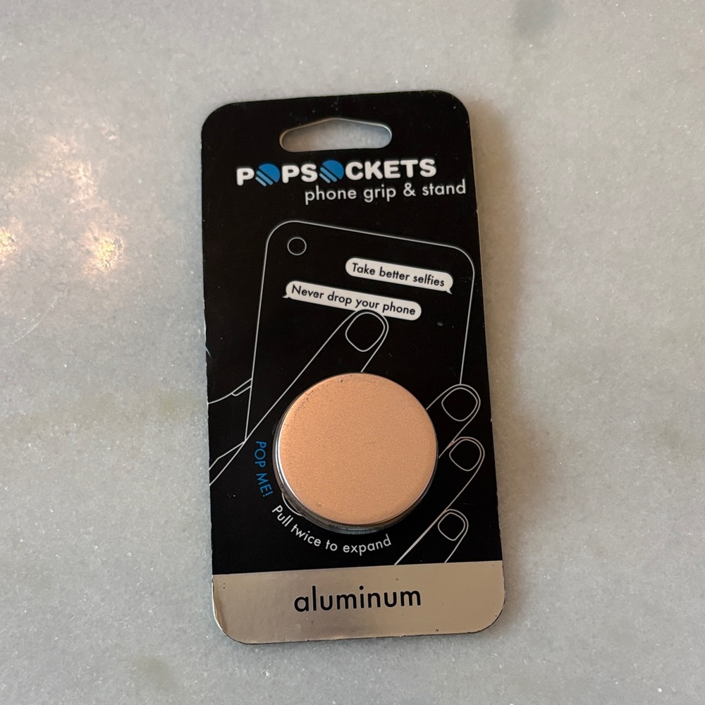 PopSocket Aluminum Phone Grip - Peach